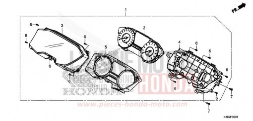 COMPTEUR (NSS125ADK) NSS125ADK de 2020